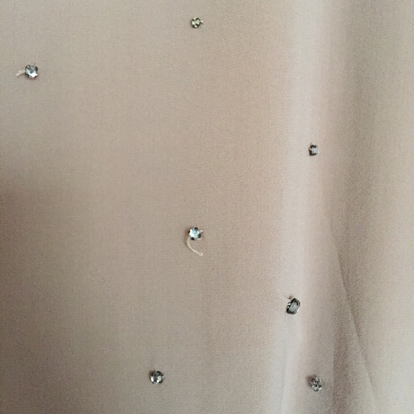 Silk embellished one-shoulder blouse - Picture 5 of 6